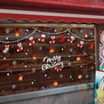 thumbnail image 4 of Yyh-Calcetines navideños Calcomanía para ventana Tienda Decoración de vidrio, 4 of 5