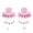 F, variant on Eyelash Stamp Lower Lash Stamp Tool Silicone Makeup Stamp for Eyeliner Practice Easy to Use Reusable Ballet Pink Beauty Tool