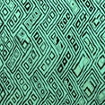 thumbnail image 1 of Ahgly Company Indoor Square Abstract Turquoise Blue Modern Area Rugs, 6' Square, 1 of 4