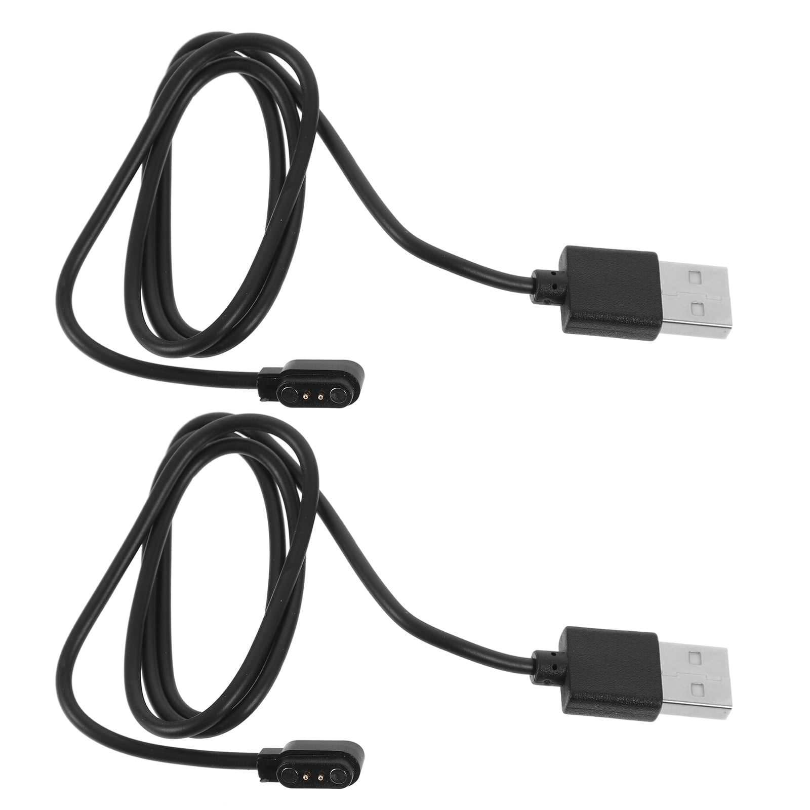 Miangastore 2pcs Magnetic Charging Cable USB Charging Cable USB Magnetic Cable For Smartwatch