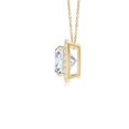 thumbnail image 2 of ANGARA IGI Certified Cushion Lab Grown 1 Ct Diamond Pendant for Women in 14K Yellow Gold (Size-5.5mm| Color-F-G| Clarity-VS) | April Birthstone, Anniversary, Jewelry Gift for Women | Diamond Necklace, 2 of 7
