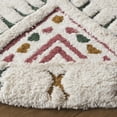 thumbnail image 3 of SAFAVIEH Casablanca Giles Southwestern Area Rug, Ivory/Pink, 6' x 6' Round, 3 of 10