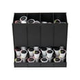 thumbnail image 5 of Mind Reader 4-Compartment Single Serve Coffee Pod Dispenser, 120 Pod Capacity, Breakroom, Black, 5 of 7