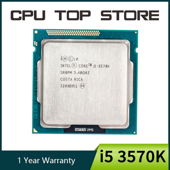 Core i5 3570K 3.4GHz 4-Core 4-Thread CPU Processor 77W LGA 1155