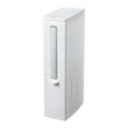 thumbnail image 1 of Hearth & Gear Compact Bathroom With Integrated Toilet Brush Holder To Compact Design Space Saving Garbage Can Strong Bags Bags Kitchen Small Kitchen Bags Smart Human Bags H Wastebasket Liners Clear, 1 of 7