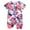 F, variant on Utlike Baby Boys Bodysuits Summer Short Sleeved Print Double Zipper Athletic Fit Playsuits For Infant Size 6 Months-12 Months