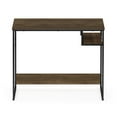 thumbnail image 3 of Furinno Moretti Modern Lifestyle Study Desk, 35, Columbia Walnut, 3 of 4