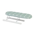 thumbnail image 1 of DEBGFS Foldable Ironing Board Countertop Iron Board Portable Lightweight Compact Small Ironing Board for Laundry Room Dorm Apartment Green,greendot, 1 of 8