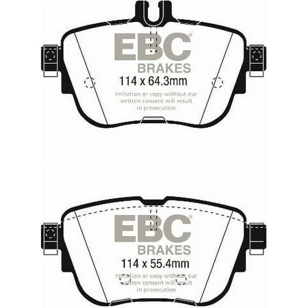 EBC Brakes DP32297C Redstuff Ceramic Low Dust Brake Pads Fits 17-23 E300 E350