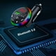 thumbnail image 5 of Transmisor FM Bluetooth para coche, luz LED de 7 colores, adaptador Bluetooth para coche con carga de 5 V/3,1 A, kit manos libres para coche con carga USB, cargador para coche, reproductor MP3, carga, 5 of 7