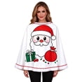thumbnail image 3 of FUZHIQ Men Women Poncho Cloak for Adult Christmas Party Outfits, 3 of 5
