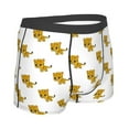 thumbnail image 2 of KLL Leopard Print Men's Cotton Boxer Briefs Underwear-Large, 2 of 8