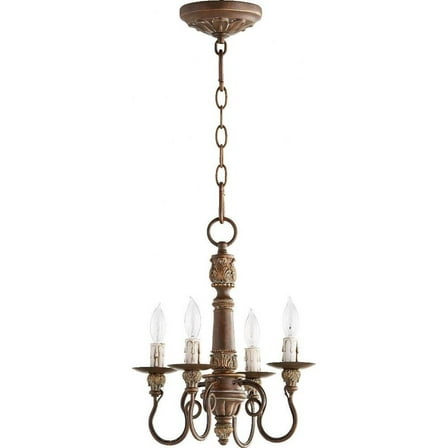 Transitional Four Light Chandelier-Vintage Copper Finish Bailey Street Home 183-Bel-3401057
