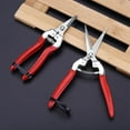 thumbnail image 6 of 1Pcs Durable Leaf Trimmer Straight Hand Pruner Garden Scissors Florist Scissor Tool Tree Pruning Shear Micro-Tip Pruning Snips STYLE 4, 6 of 8