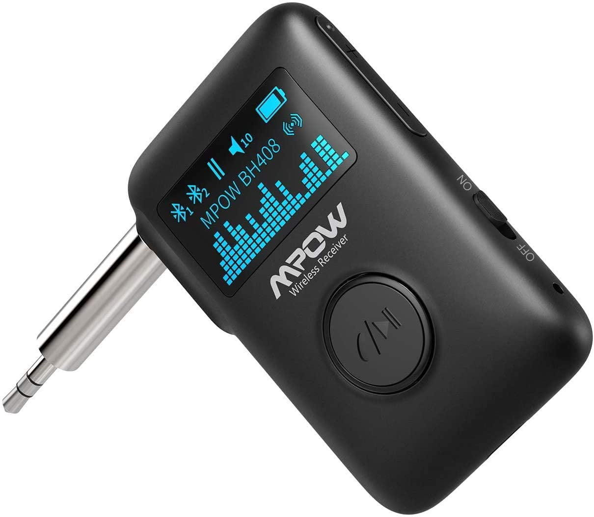 Mpow 3.5mm Wireless Bluetooth Receiver For Aux Stereo Audio Music Car Adapter 