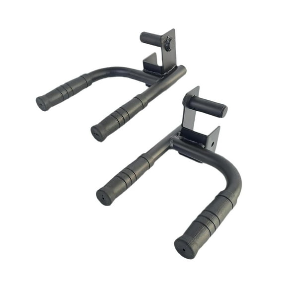 VONKY 2 Pieces Dip Bar Barbell Rack Chest Easy Pull Holders Training Install to up Wide margin
