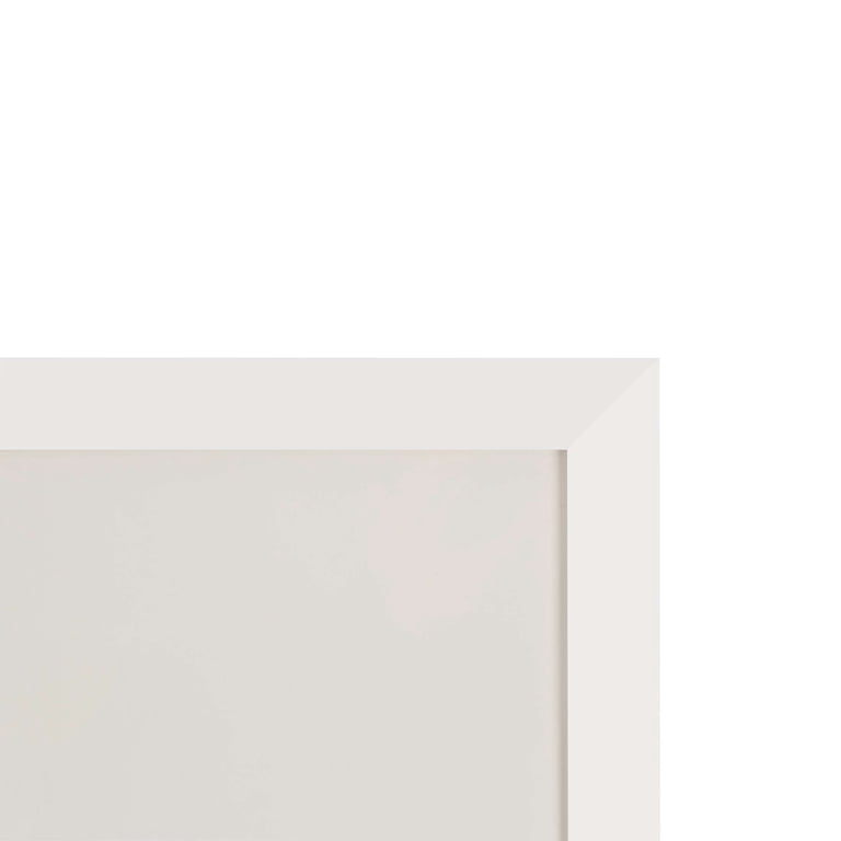 Picture Frame 24x36 in White with Thin Flat Profile photo 3