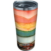 Tervis Triple Walled Inkreel - Evening Tides Insulated Tumbler Cup Keeps Drinks Cold & Hot, 20oz, Stainless Steel