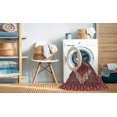 thumbnail image 2 of Ahgly Company Machine Washable Indoor Rectangle Traditional Dark Almond Brown Area Rugs, 7' x 9', 2 of 7