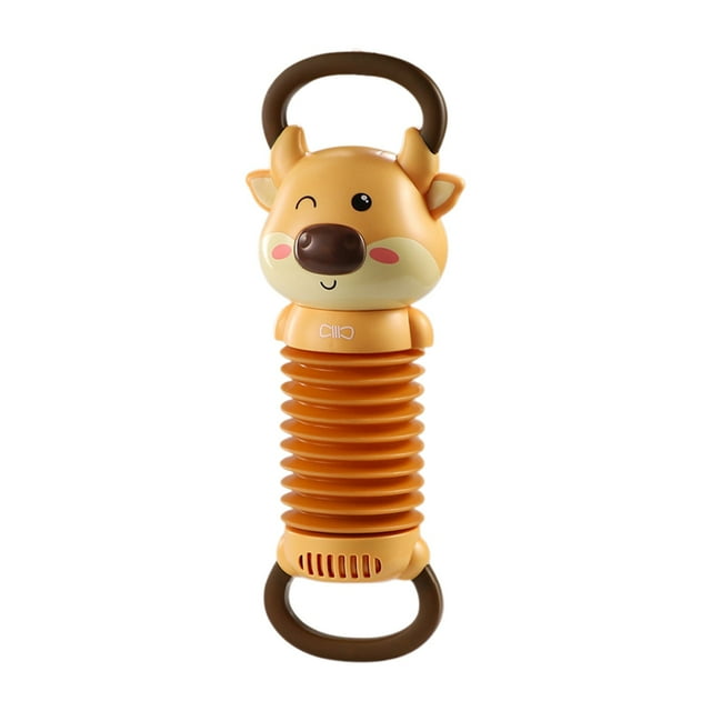 Coffee Cow Accordion Toy Two Volume Options Portable For Carriages And Beds