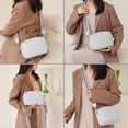 thumbnail image 5 of Bolso Bandolera para Mujer Bolso Bandolera para Mujer Bolsos Modernos con Correa Ancha para el Hombro Bolso Pecho de Piel sintética Bodybag Bolso Bandolera para Mujer, 5 of 5