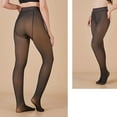 thumbnail image 6 of Frostluinai Warmth Black Tights for Women Fleece Lined Tights High Waist Opaque Thermal Tights Stretchy Solid Party Stockings Gifts, 6 of 8