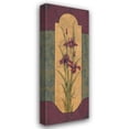 thumbnail image 1 of Paul Brent 14x32 Gallery Wrapped Canvas Wall Art Titled - Greek Iris I, 1 of 4