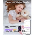 thumbnail image 5 of BIGGERFIVE Pulsera Actividad Niñas 3 a 14 años, Reloj Inteligente con Podómetro, Frecuencia cardíaca, Resistente al Agua 5 ATM, Monitor de Sueño, Despertador, Juegos de Rompecabezas, 5 of 5