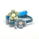 thumbnail image 2 of Methold Collar pequeño para mascotas, campana ajustable, decoración de flores, corbata con hebilla de bloqueo, reutilizable, decorativa, linda Suministros para gatos Verde Methold PT004106-02, 2 of 6