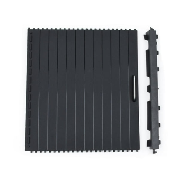 Cubierta deslizante para portavasos, cubierta enrollable multiusos para consola central de camioneta, accesorios W166 Negro