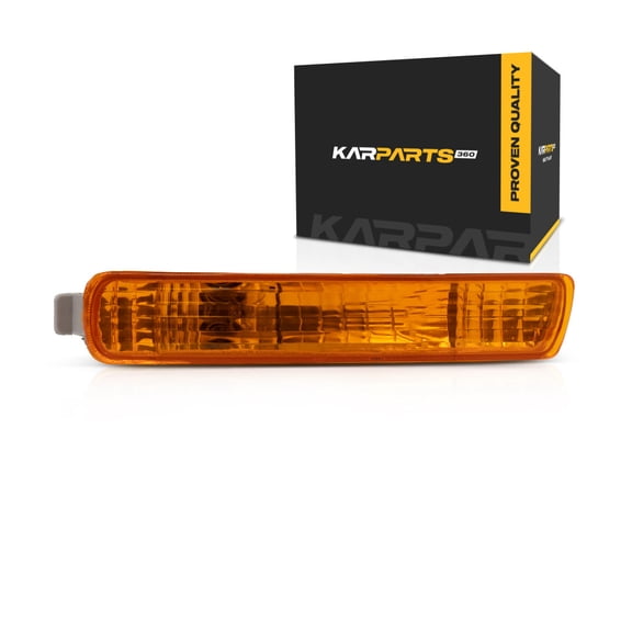 KarParts360 For Honda Accord 1994 1995 Turn Signal Light Passenger Side | Front | With Bulbs | Replacement For HO2531107 | 33300SV4A01