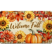 Briarwood Lane Welcome Fall Flowers Comfort Mat