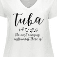 thumbnail image 4 of Inktastic Amazing Tuba Women's Plus Size V-Neck T-Shirt, 4 of 5