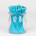 thumbnail image 4 of Palitos de papel Pop Lollipop Sunnimix 100 Piezas para DIY arte azul, 4 of 8