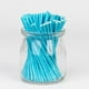 thumbnail image 4 of 100 palitos de para pastel de papel de colores, de fiesta para hornear, 4 pulgadas/6 pulgadas Azul Colcomx Palillos de paleta de papel Pop Lollipop, 4 of 8