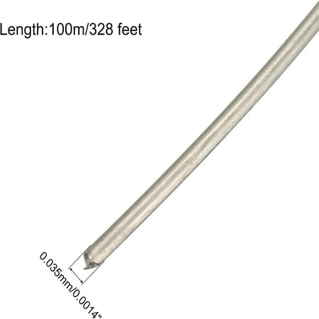 

High Quality Molybdenum Screen Cutting Wire Line 0.028mm Set of 3 - Ideal for Phone LCD and Glass Separate Repair Tool - Length of 100m/328ft