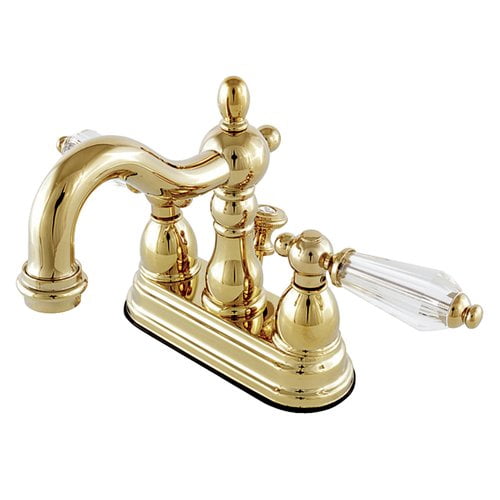 Kingston Brass Wilshire Standard Centerset Bathroom Faucet With Drain Assembly Walmart Com Walmart Com