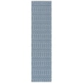 thumbnail image 2 of SAFAVIEH Augustine Morgan Geometric Runner Rug, Navy/Light Gray, 2' x 8', 2 of 10