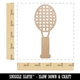 thumbnail image 2 of Tennis Racket Doodle Wood Shape Unfinished Piece Cutout Craft DIY Projects - 4.70 Inch Size - 1/8 Inch Thick, 2 of 7