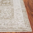 thumbnail image 3 of SAFAVIEH Mason Winslow Medallion Polyester Area Rug, Beige/Green, 4' x 6', 3 of 7