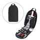 thumbnail image 2 of Bolsa para utensilios de campamento, organizador de utensilios de campamento, bolsa de transporte, soporte para vajilla, utensilios Sin patrón negro, 2 of 9