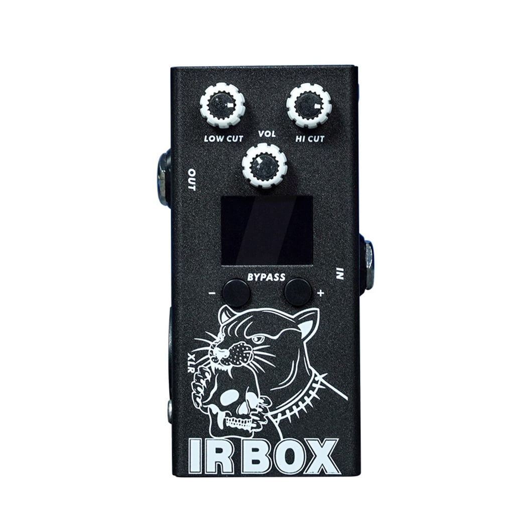 Guitar Box Pedal Cab Impulses Response Cabinets Speakers Simulation Guitar Effect Pedal 32 Presets 9 Segment Modules