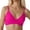 a-123Hot Pink23, variant on VNKIDY Womens Thin Spaghetti Strap Front Twist Solid Color V Neck Bikini Top Summer Seaside Regular Fit Quick Dry Swim Bath Tops For Ladies White XL