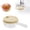 Yellow, variant on Clearance! Zguuel Over The Sink Colander Colander Basket Commercial Vegetable Dehydrator for Kitchen Food Dryer with Abs Material Round Design Efficient Drying and Cleaning Tool