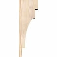 thumbnail image 3 of 5 1/2"W x 8"D x 24"H Mediterranean Smooth Corbel, Douglas Fir, 3 of 9