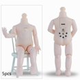thumbnail image 3 of 5 Uds Muñeca Cuerpo Desnudo 6,3 Pulgadas 13 Articulaciones Movibles Material Premium Flexible yotijar figura de muñeca, 3 of 8