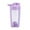 Purple, variant on 500ml Sports Water Bottle Protein Shaker Cup with Capacity Scale and Mixer for Fitness Gym Workout Outdoor Running Hydration