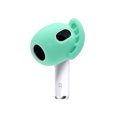 thumbnail image 2 of Audífonos Tapones para los oídos de los suaves para AirPods 3 Eartips Ear Cover (verde menta), 2 of 6