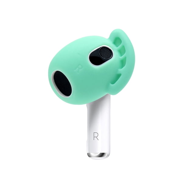 Audífonos Tapones para los oídos de los suaves para AirPods 3 Eartips Ear Cover (verde menta) Tmvgtek Para estrenar