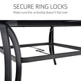 thumbnail image 4 of 8-Person Patio Dining Table for Outdoor Garden Poolside Lawn, 4 of 6